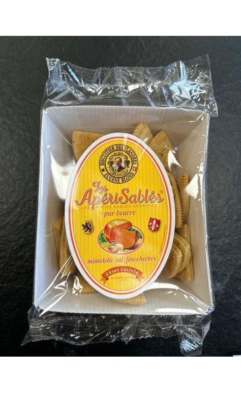 MAISON CHUQUES "APERISABLES MIMOLETTE AIL HERBE" E.BLOND 85G
