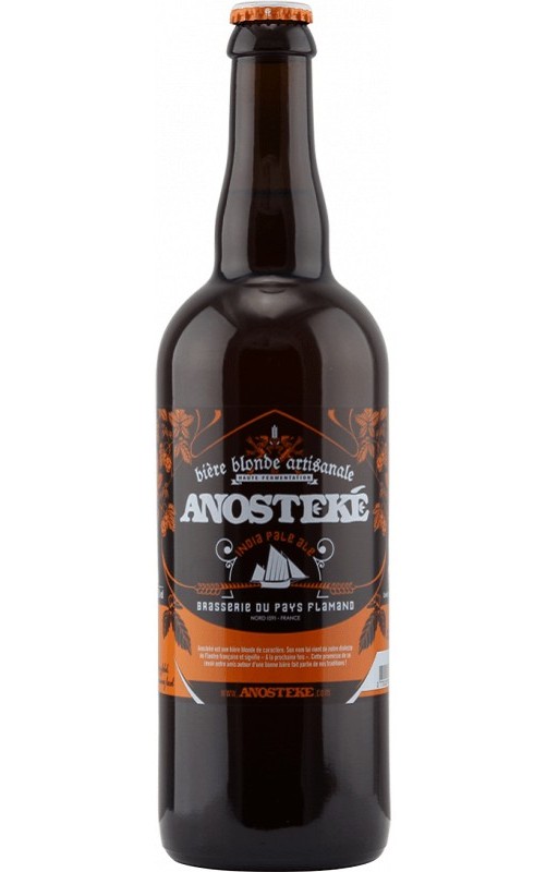 BRASSERIE DU PAYS FLAMAND ANOSTEKE IPA 6° BRASSERIE DU PAYS FLAMAND ANOSTEKE IPA 6°