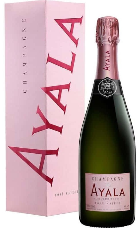CHAMPAGNE AYALA BRUT MAJEUR ROSE - ETUI