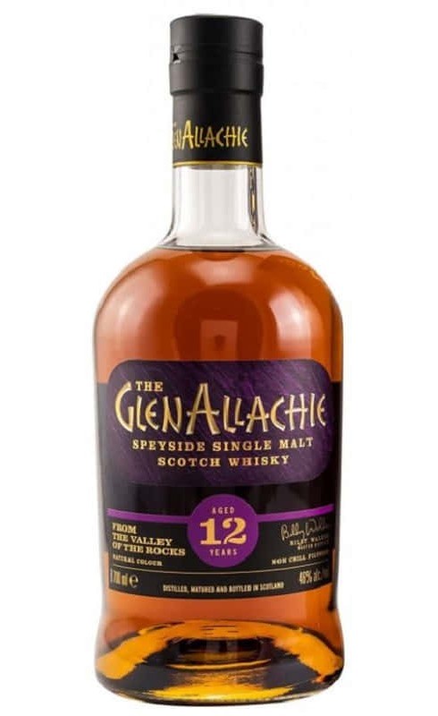 GLENALLACHIE WHISKY SPEYSIDE SINGLE MALT 12 ANS GLENALLACHIE WHISKY SPEYSIDE SINGLE MALT 12 ANS