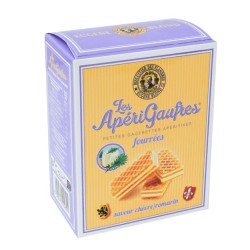 MAISON CHUQUES "APERIGAUFRES CHEVRE ROMARIN" BLOND ETUI 85G