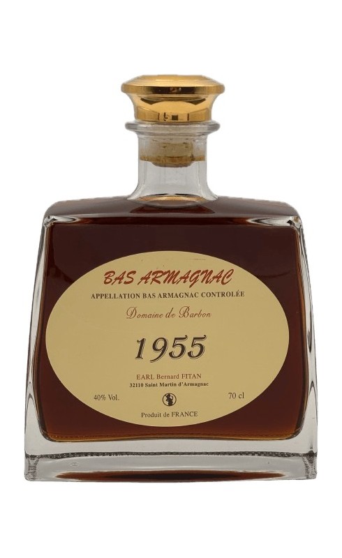 DOMAINE DE BARBON BAS-ARMAGNAC 1955