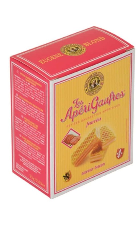 MAISON CHUQUES "APERIGAUFRES BACON BLOND" E.BLOND ETUI 75G MAISON CHUQUES "APERIGAUFRES BACON BLOND" E.BLOND ETUI 75G