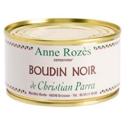 ANNE ROZES BOUDIN NOIR DE CHRISTIAN PARRA CONSERVE 200G