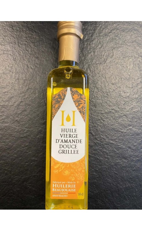 L'HUILERIE BEAUJOLAISE - HUILE VIERGE D'AMANDE 10CL L'HUILERIE BEAUJOLAISE - HUILE VIERGE D'AMANDE 10CL