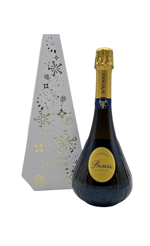 CHAMPAGNE DE VENOGE PRINCES BLANC DE BLANCS - COFFRET WINTER