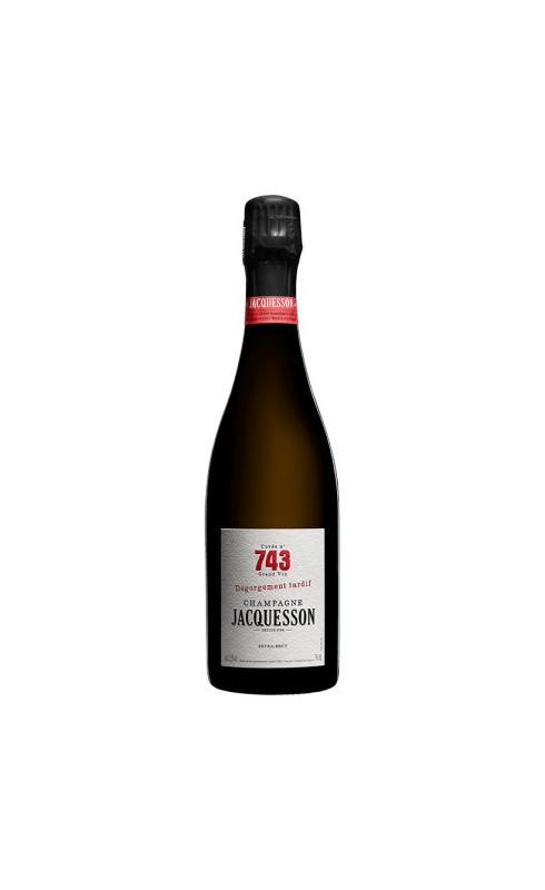 CHAMPAGNE JACQUESSON CUVEE 743 DEGORGEMENT TARDIF CHAMPAGNE JACQUESSON CUVEE 743 DEGORGEMENT TARDIF