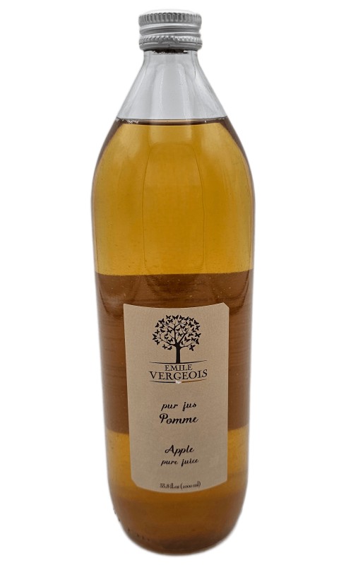 Emile Vergeois - Pur Jus de Pomme Brut - EMILE VERGEOIS