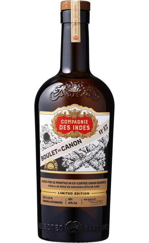 Compagnie des Indes "Boulet de Canon N°15" Rhum - COMPAGNIE DES INDES