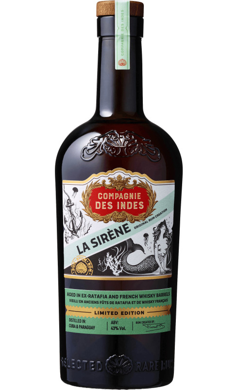 Compagnie des Indes "La Sirene" Rhum - COMPAGNIE DES INDES