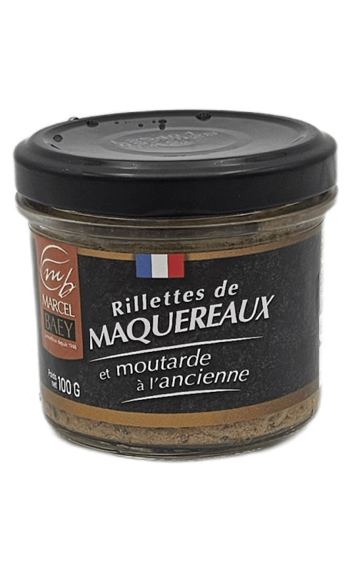 Marcel Baey "Rillettes de Maquereaux et Moutarde A l'Ancienne" - MARCEL BAEY