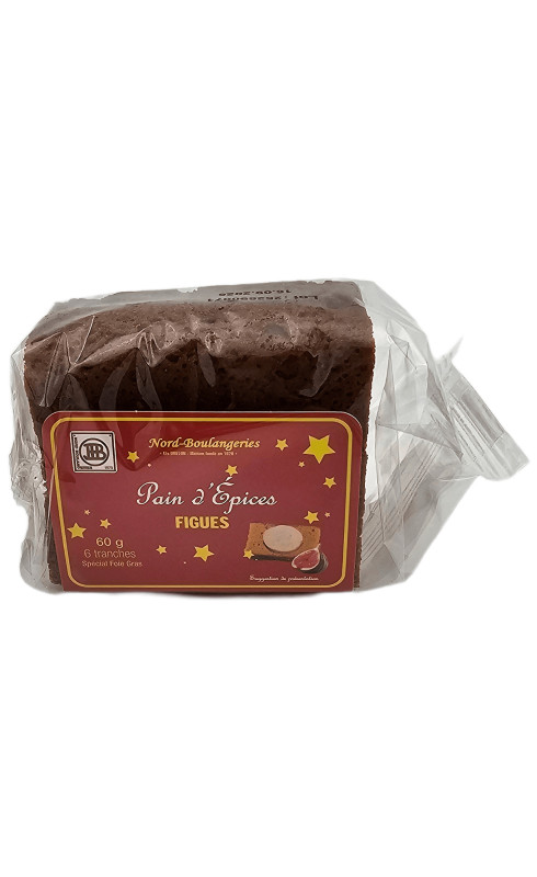 Maison Chuques "Pain d'Epices Toasts A la Figue" - MAISON CHUQUES