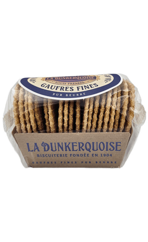 Maison Chuques "Gaufres Fines Pur Beurre" la Dunkerquoise - MAISON CHUQUES