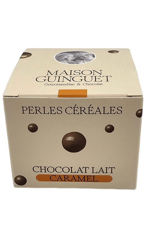 Maison Guinguet "Perles Cereales Chocolat Lait Caramel" Cube - MAISON GUINGUET