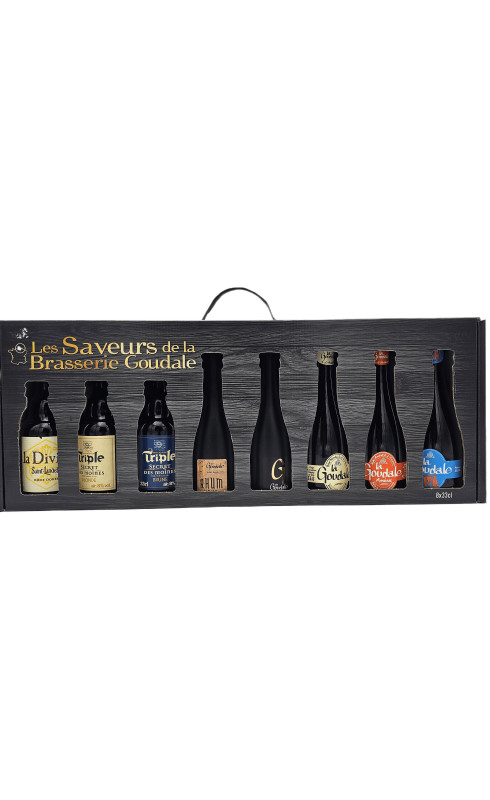 bière Coffret les Saveurs de la Brasserie Goudale - 8 Bouteilles - BRASSERIE DE SAINT-OMER