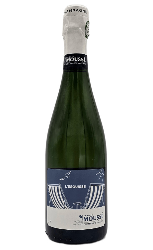 champagne Famille Mousse "l'Esquisse" Champagne Extra-Brut Blanc