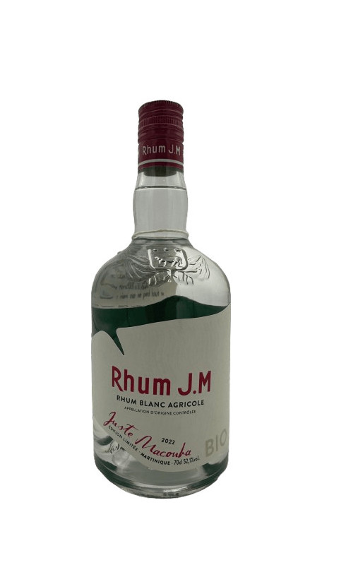Rhum J.m - Jm Blanc "Juste Macouba" - RHUM J.M