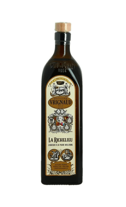 LA RICHELIEU - LIQUEUR POIRE - DISTILLERIE VRIGNAUD