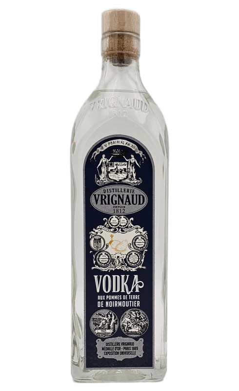 Distillerie Vrignaud Vodka aux pommes de terre de Noirmoutier - DISTILLERIE VRIGNAUD