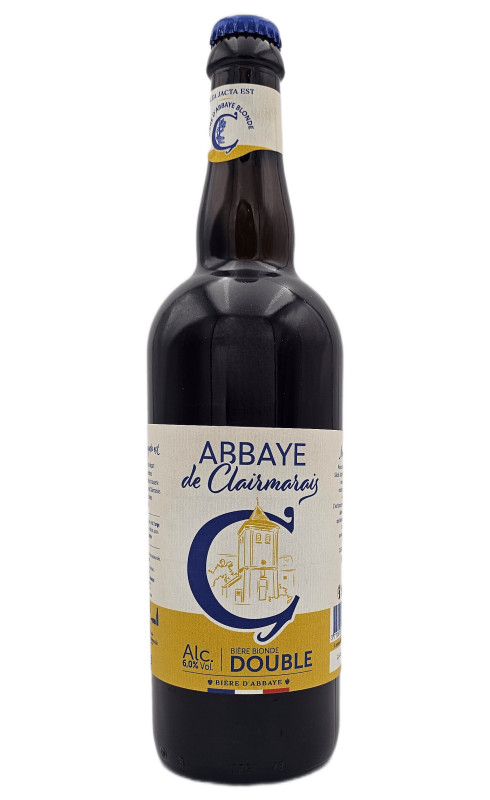 bière Abbaye de Clairmarais Double Blonde 6° - BRASSERIE DE L’ABBAYE DE CLAIRMARAIS