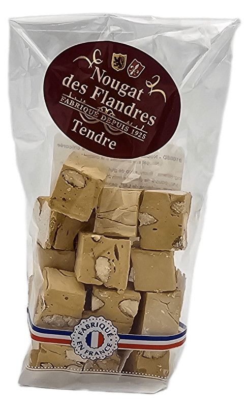 NOUGAT DES FLANDRES CHICORE TENDRE 125G - MAISON CHUQUES