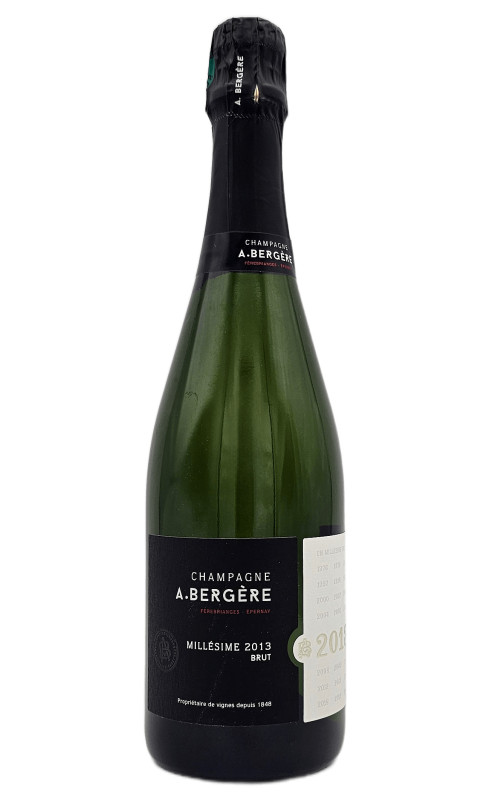 champagne Champagne A.bergere "Millésime 2013" Champagne Extra Brut Blanc