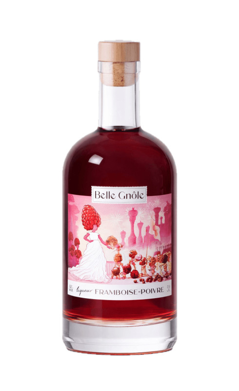 Liqueur Framboise-Poivre - BELLE GNÔLE