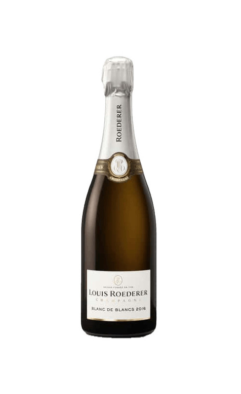 champagne Louis Roederer "Brut Blanc de Blanc" 2016 avec Étui Champagne Blanc