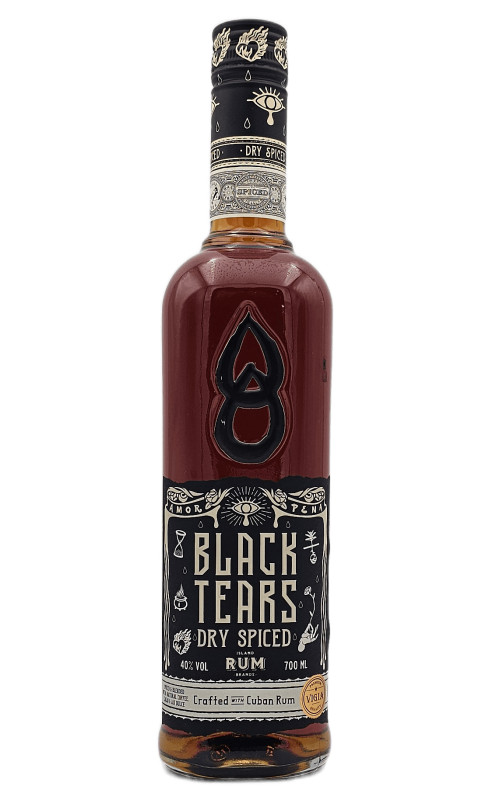 Black Tears Spiced Rum - BLACK TEARS
