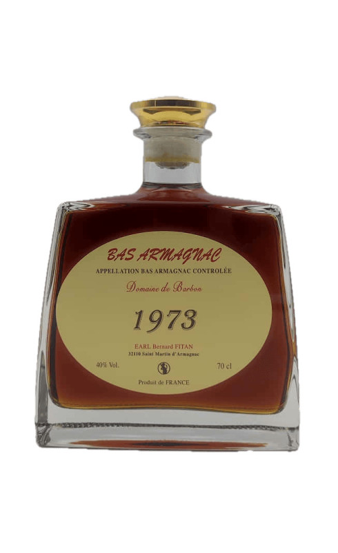 Domaine de Barbon - Bas Armagnac Cuvée 1973 - DOMAINE DE BARBON
