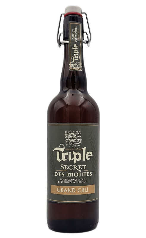 bière Secret des Moines Triple Froment 8° - BRASSERIE DE SAINT-OMER