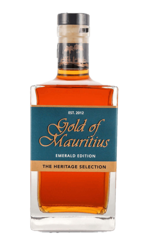 Gold of Mauritius "Emerald Edition" 40° Rhum - GOLD OF MAURITIUS