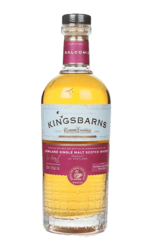 Wemyss Kingsbarns Balcomie Lowland Single Malt Scotch Whisky - KINGS BARNS
