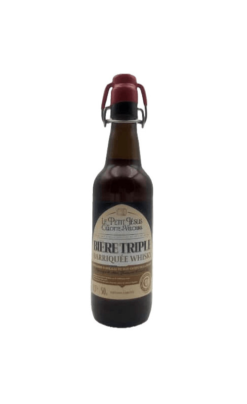 bière Abbaye de Clairmarais Triple Barriquee Whisky le Petit Jesus en Culotte de Velours - BRASSERIE DE L’ABBAYE DE CLAIRMARAIS