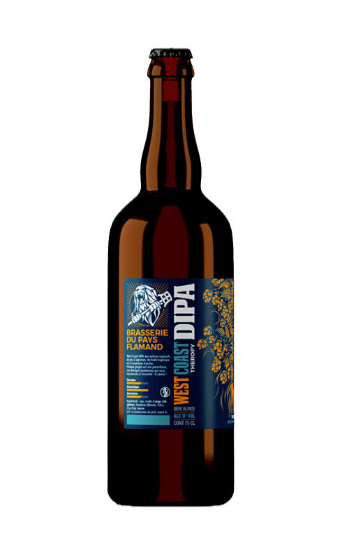 bière Brasserie du Pays Flamand Theropy - West Coast Dipa - BRASSERIE DU PAYS FLAMAND