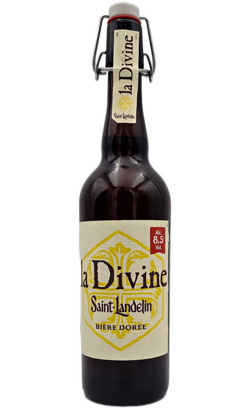 bière La Divine de Saint Landelin 8,5° - BRASSERIE DE SAINT-OMER