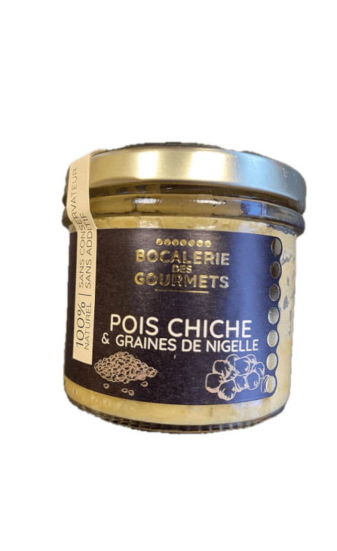 Bocalerie des Gourmets "Pois Chiche Graines de Nigelle" - BOCALERIE DES GOURMETS