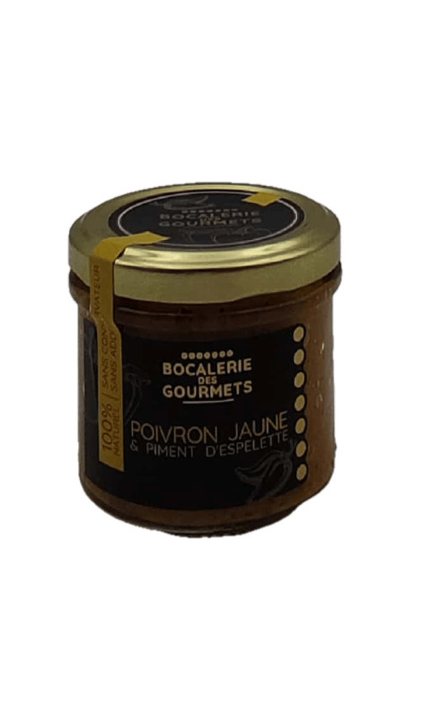 Bocalerie des Gourmets "Poivron Piment Espelette" - BOCALERIE DES GOURMETS