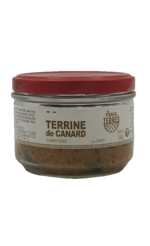 Fiers de Nos Terres Terrine de Canard Forestiere - FIERS DE NOS TERRES