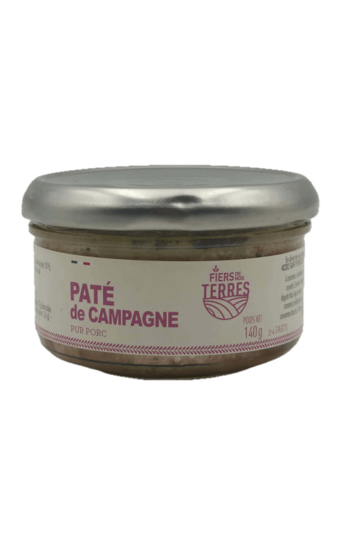 Fiers de Nos Terres Pate de Campagne Pur Porc - FIERS DE NOS TERRES