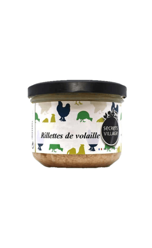 Secrets Village (les Cuisinés de Licques) Rillettes de Volaille - LES CUISINES DE LICQUES