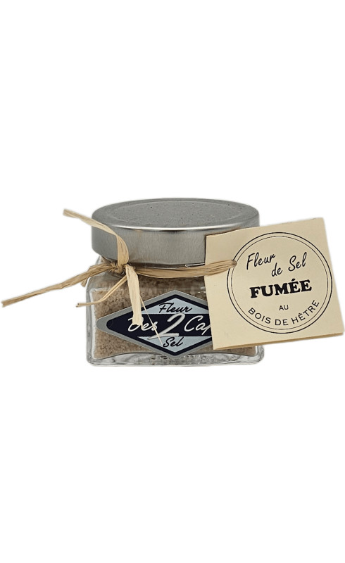 Fleur des 2 Caps Fleur de Sel Fumée au Bois de Hêtre - FLEUR DE SEL DES 2 CAPS