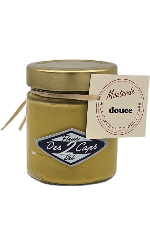 Fleur des 2 Caps Moutarde Douce - FLEUR DE SEL DES 2 CAPS