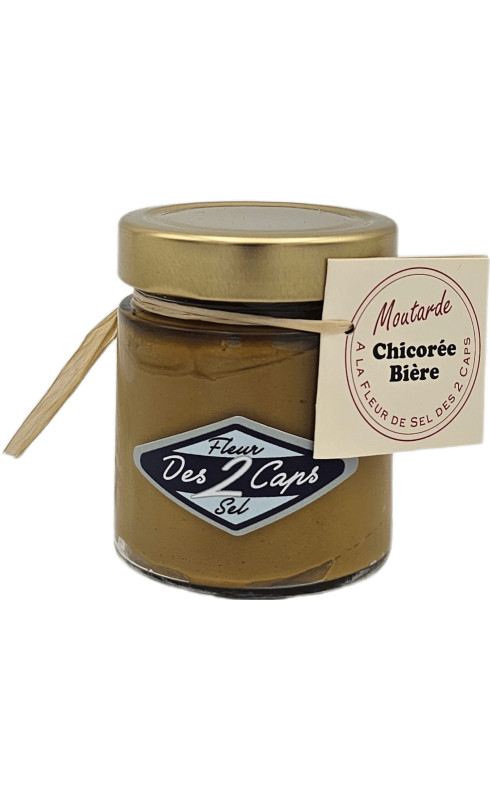 Fleur des 2 Caps Moutarde Chicorée Bière - FLEUR DE SEL DES 2 CAPS