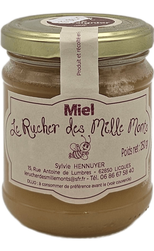 Le Rucher des Mille Monts Miel de Chataignier - LE RUCHER DES MILLE MONTS