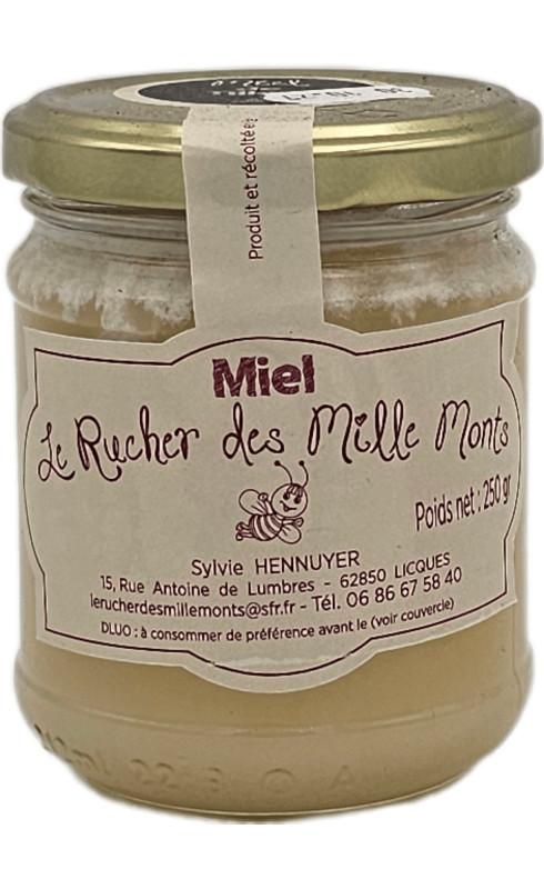 Le Rucher des Mille Monts Miel de Tilleul - LE RUCHER DES MILLE MONTS