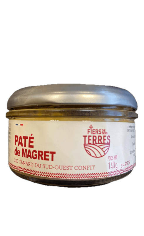 Fiers de Nos Terres Pate de Magret de Canard Confit - FIERS DE NOS TERRES