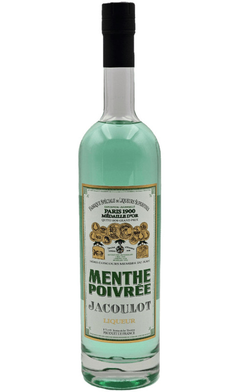 Maison Jacoulot - Liqueur de Menthe Poivree 21° - MAISON JACOULOT