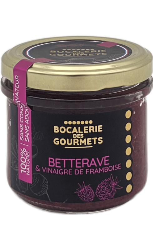 Bocalerie des Gourmets "Betterave Vinaigre Framboise" - BOCALERIE DES GOURMETS