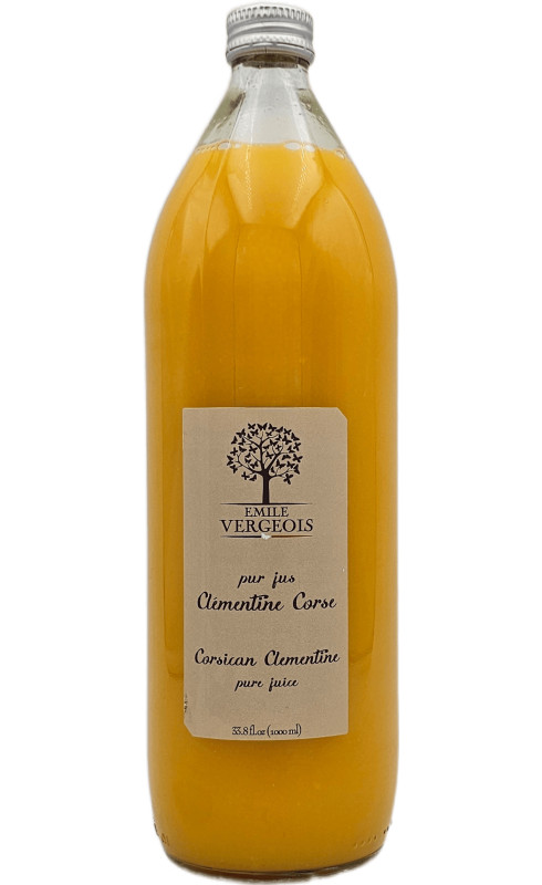 Emile Vergeois - Pur jus de clémentines corse - EMILE VERGEOIS